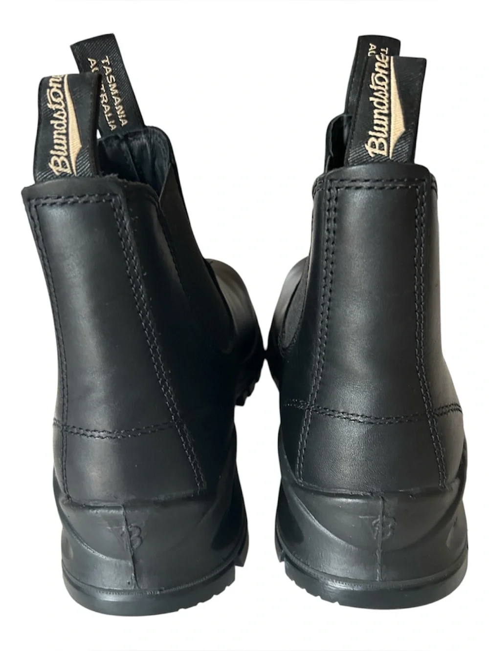 BLUNDSTONE Men’s Work Boot, Black Size 9, Sample pair, NWOT